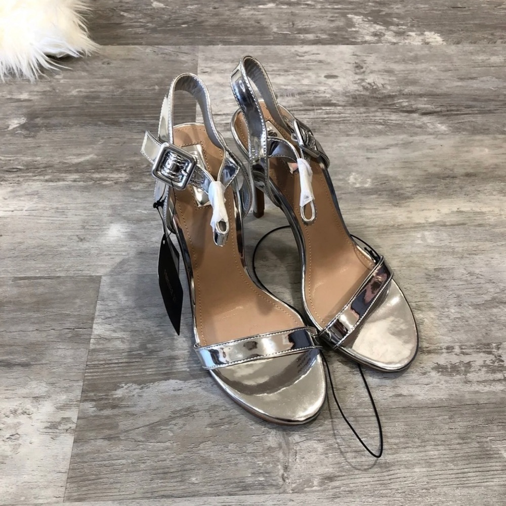 Forever 21 Silver Heels